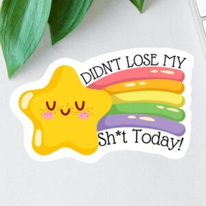 Didn’t Lose My Sh*t Today Sticker